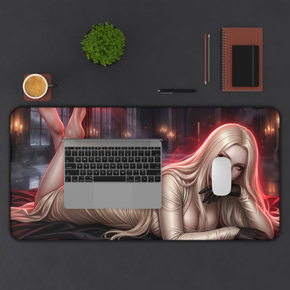 Resident Evil Mouse Pad, Lady Dimitrescu Desk Mat, XXL