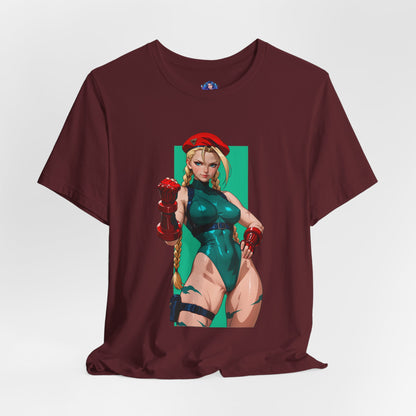 Cammy White T-Shirt | Street Fighter Tee for Gamers & Anime Fans