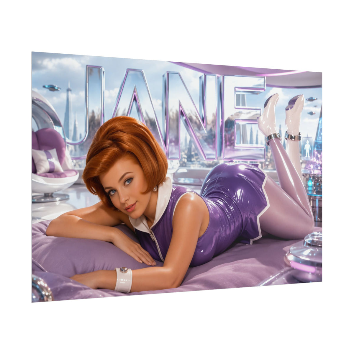 Retro Wall Art Jane Jetson The Jetsons Poster Character Room Decor Art Print