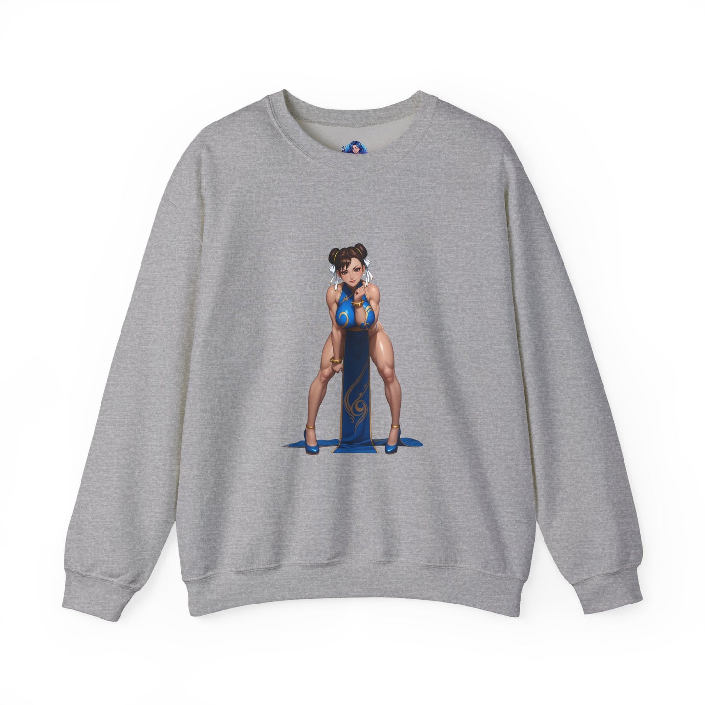 Толстовка Chun-Li, футболка Street Fighter Crewneck, ігровий одяг для фанатів та колекціонерів