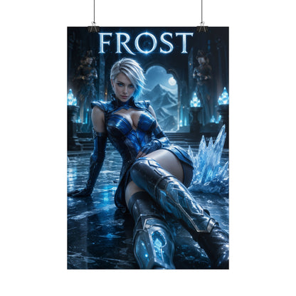 Frost Mortal Kombat Poster MK Gaming Wall Art Print Decor