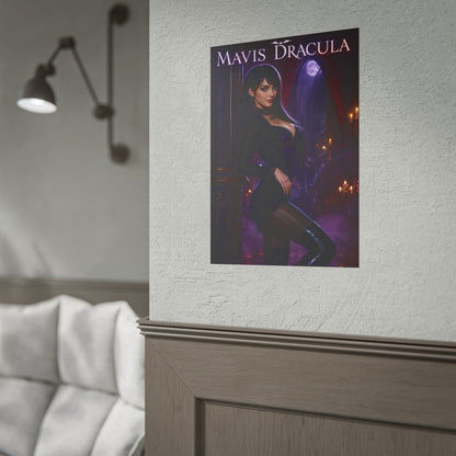 Mavis Dracula Poster, Hotel Transylvania Wall Art, Gothic Print Decor