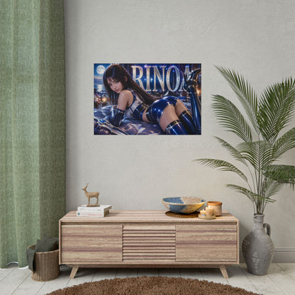 Rinoa Heartilly Poster Gaming Wall Art Gamer Room Decor Collectible Print