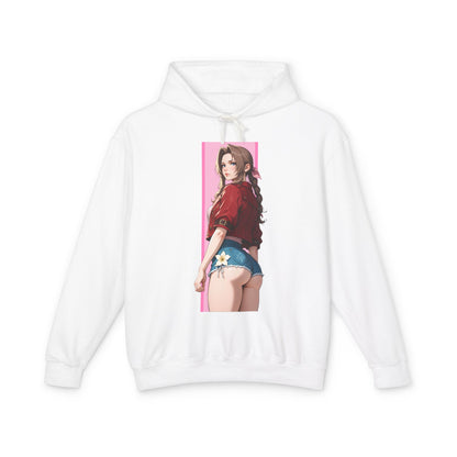 Aerith Gainsborough Hoodie | Fantasy RPG Hoodie | Anime Heroine Pullover