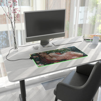 Килимок для столу Aerith – світлодіодний RGB-підсвітлювальний килимок, ігровий комплект для дівчат з аніме Waifu