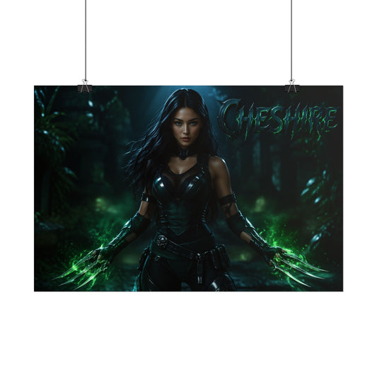 Cheshire Comic Poster Character Wall Art Collector Room Decor Art Print