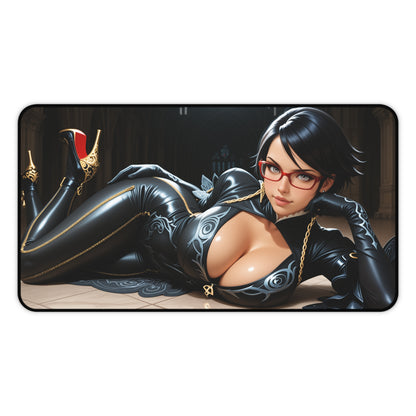 Килимок для столу Bayonetta, килимок для миші з героїнею фентезійних бойовиків, стильний ігровий стіл