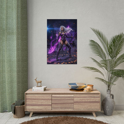 Sindel Poster – Mortal Kombat Wall Art Print, Edenian Queen Decor