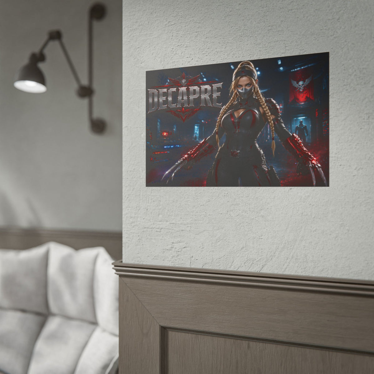Gaming Wall Art Decapre Poster Game Room Decor Gamer Gift Art Print