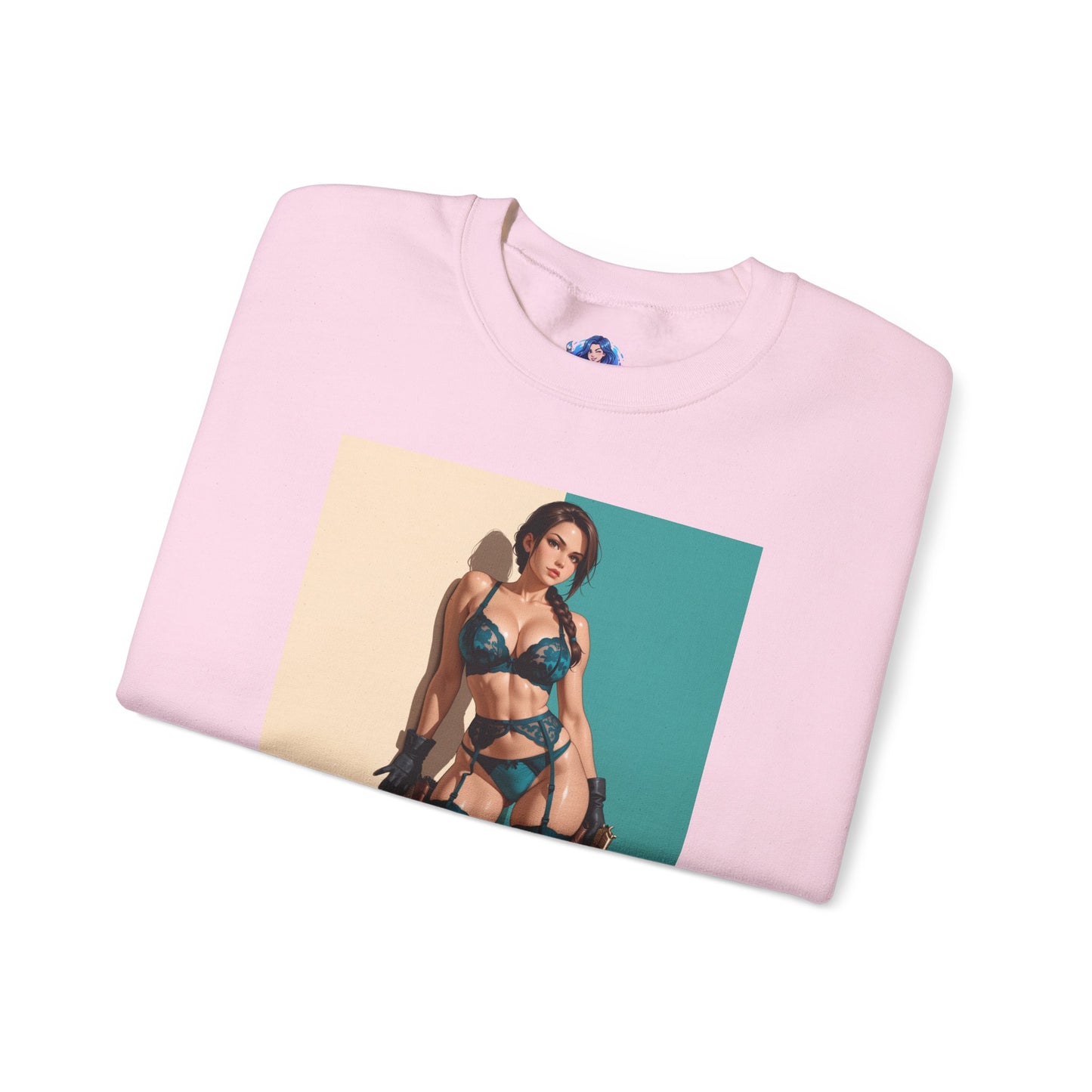 Толстовка Lara Croft, футболка з круглим вирізом Adventure Icon, ігровий одяг для щоденного носіння