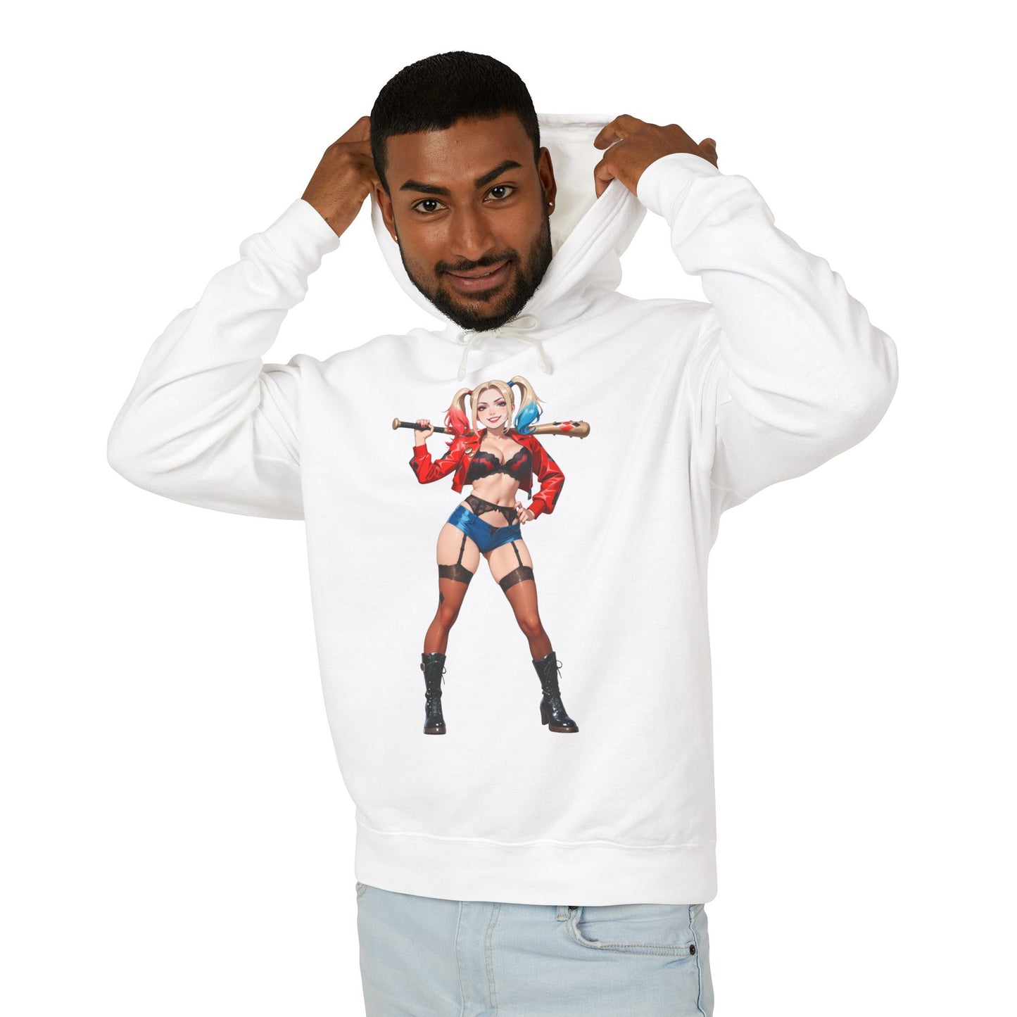 Harley Quinn Hoodie | DC Comics Schurken-Hoodie | Anime-Pullover