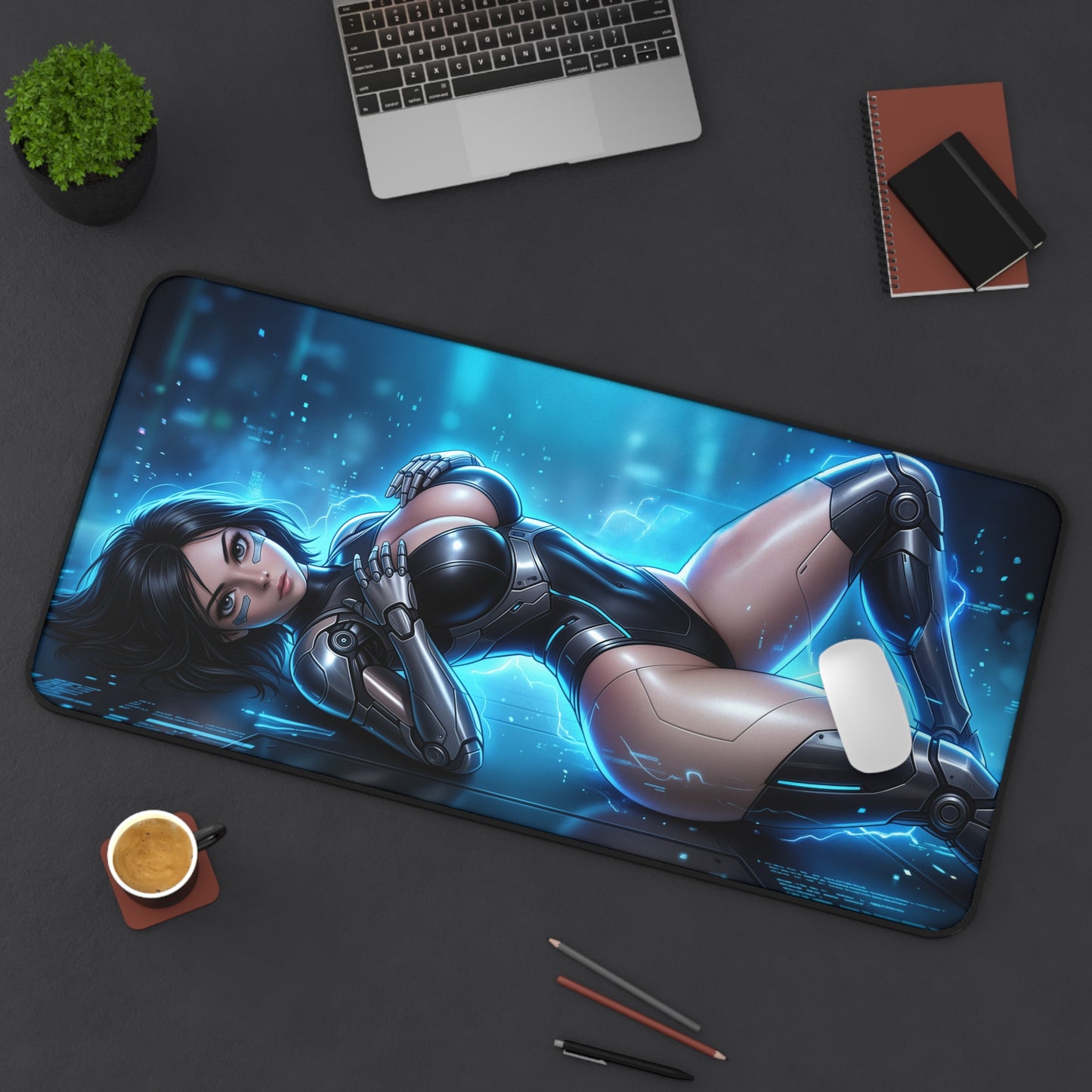 Alita Battle Angel Mouse Pad, Alita Desk Mat, Gamer Gift XXL