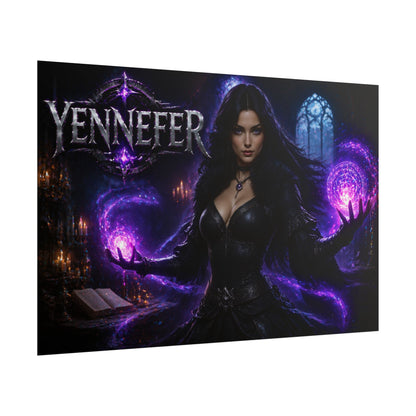 Yennefer Character Poster The Witcher Fantasy Room Wall Decor Collectible Art
