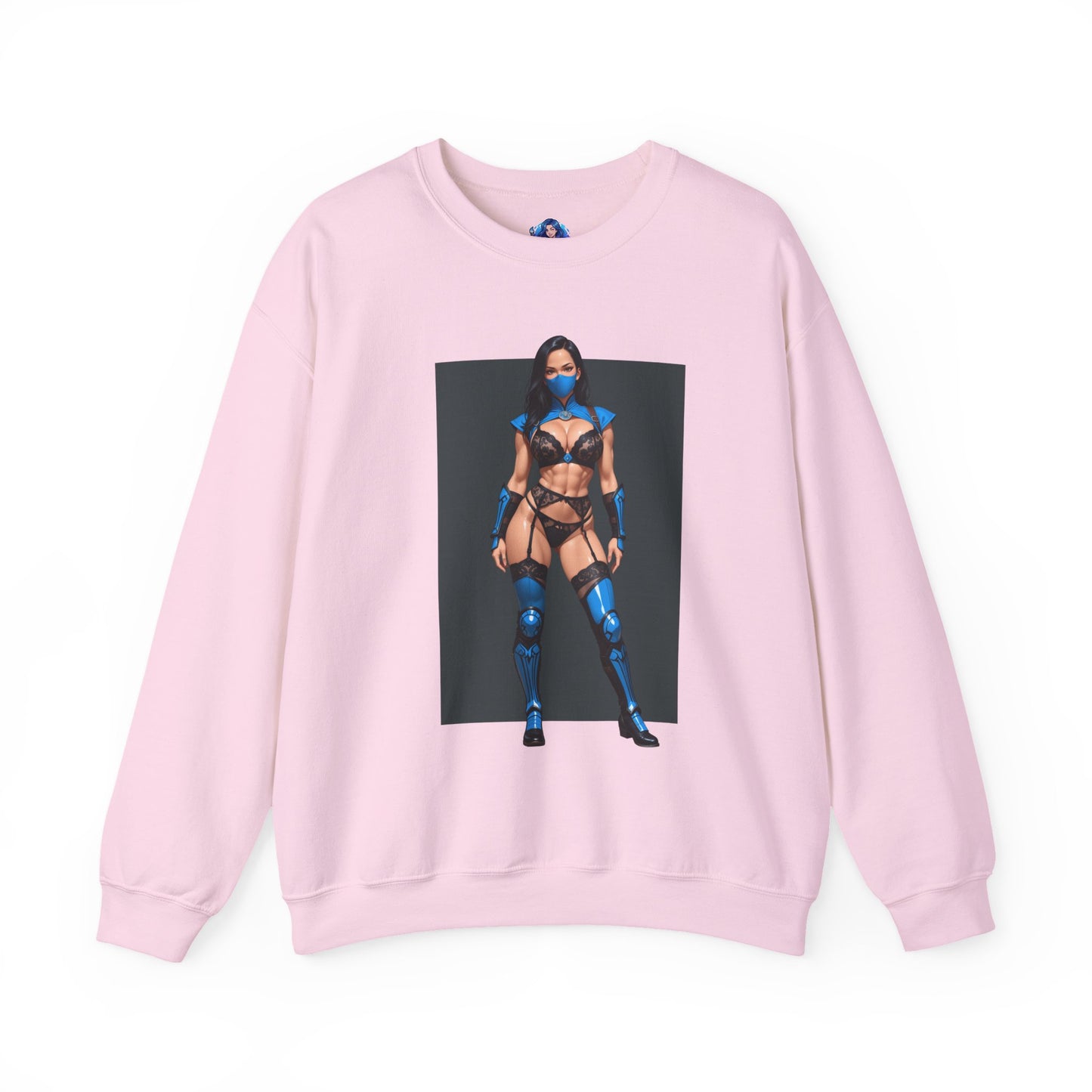 Толстовка Kitana Mortal Kombat, топ Edenian Warrior Crewneck, затишний ігровий вуличний одяг для колекціонерів