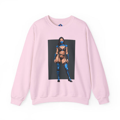Толстовка Kitana Mortal Kombat, топ Edenian Warrior Crewneck, затишний ігровий вуличний одяг для колекціонерів