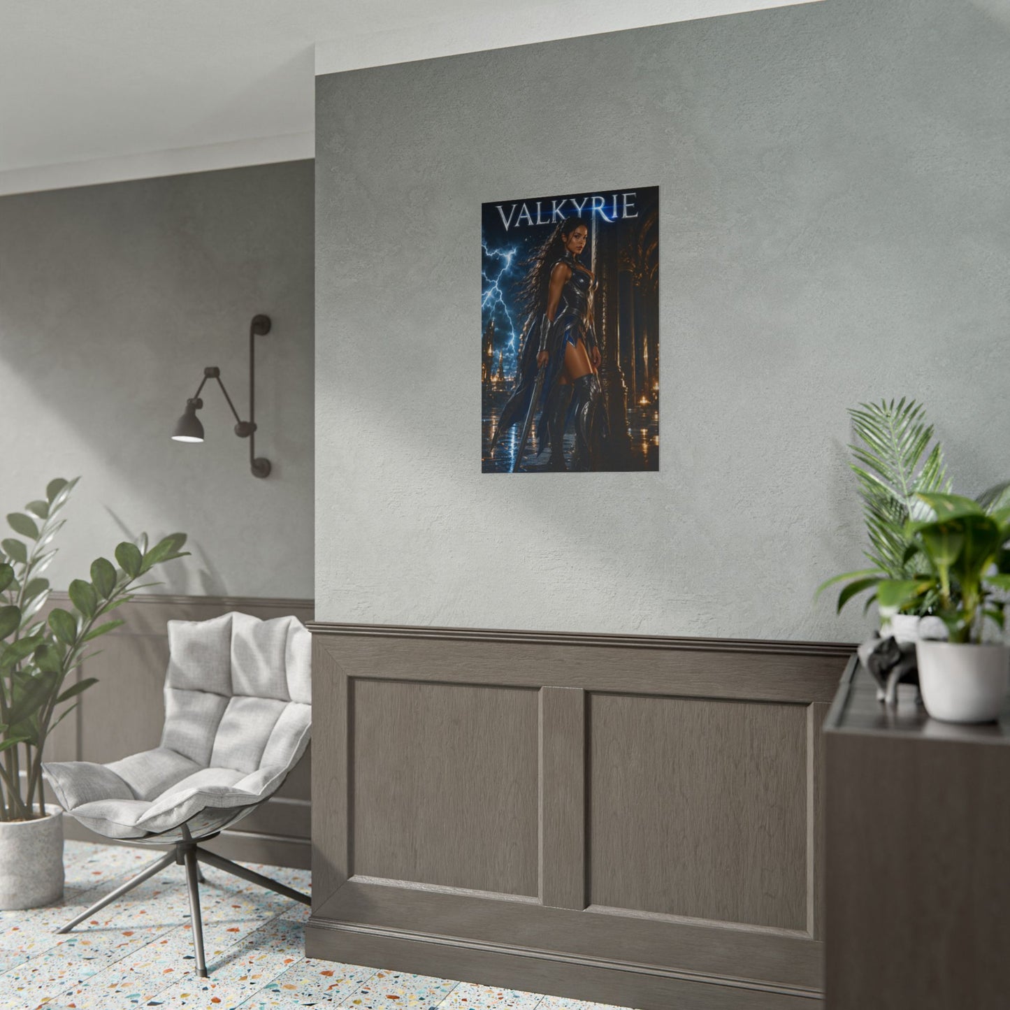 Valkyrie Marvel Thor Poster Asgard Wall Art Print Decor