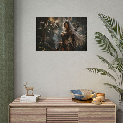 Fran Fantasy Poster Character Wall Art Bedroom Decor Collectible Print