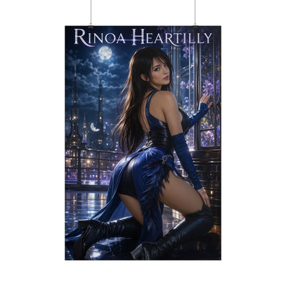 Rinoa Heartilly Poster, Final Fantasy VIII Wall Art, Gaming Print Decor