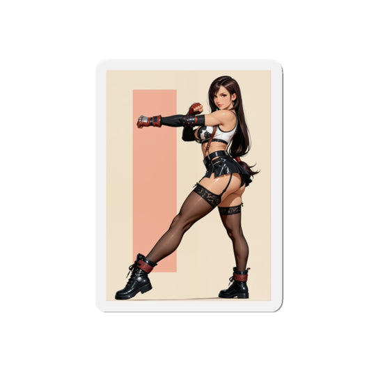 Магніт Tifa – магніт із аніме Final Fantasy, декор для холодильника з гарячою дівчиною-файтингом