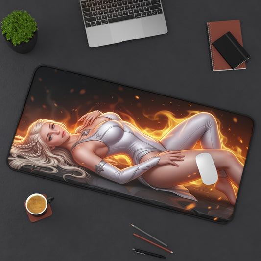 Game of Thrones Mouse Pad, Daenerys Desk Mat, Gamer Gift XXL