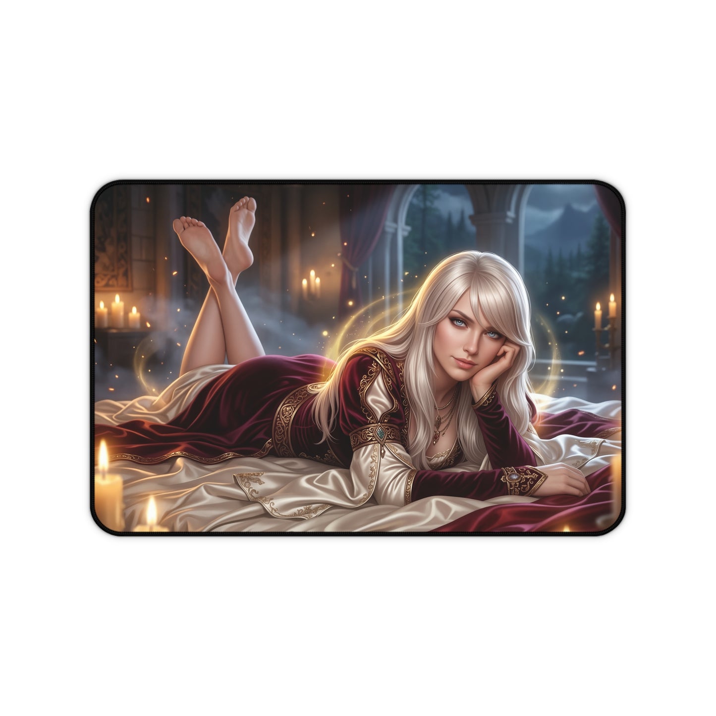 The Witcher Mouse Pad, Keira Metz Desk Mat, Gamer Gift