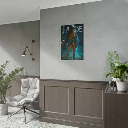 Jade Mortal Kombat Poster PC Gaming Wall Decor Bedroom Art Collector Gift