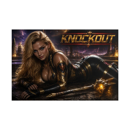 Knockout Comic Poster Character Wall Art Collector Room Decor Art Print
