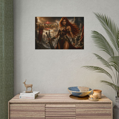 Thundra Comic Poster Character Wall Art Collector Room Decor Art Print