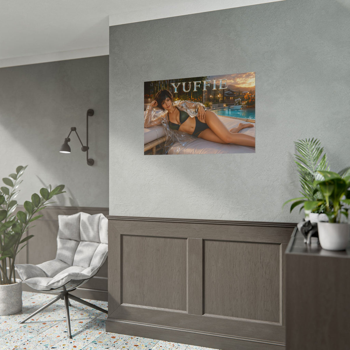 Yuffie Kisaragi Gaming Poster Wall Art Gamer Room Decor Collectible Print