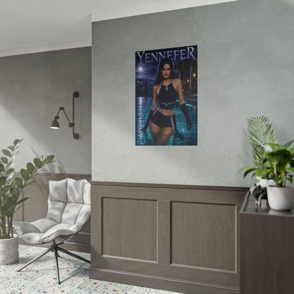 Fantasy Wall Art Yennefer The Witcher Poster Room Decor Collector Gift Art Print