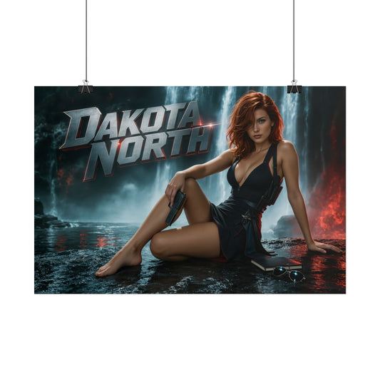 Dakota North Comic Poster Character Wall Art Collector Room Decor Art Print