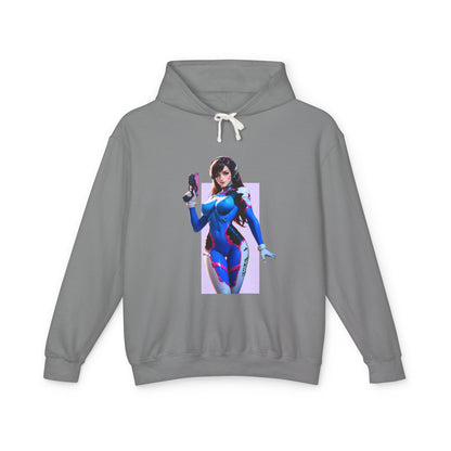 D.Va Hoodie | Overwatch Gamer Hoodie | Anime Mecha Girl Pullover
