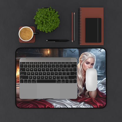Game of Thrones Mouse Pad, Daenerys Desk Mat, Gamer Gift