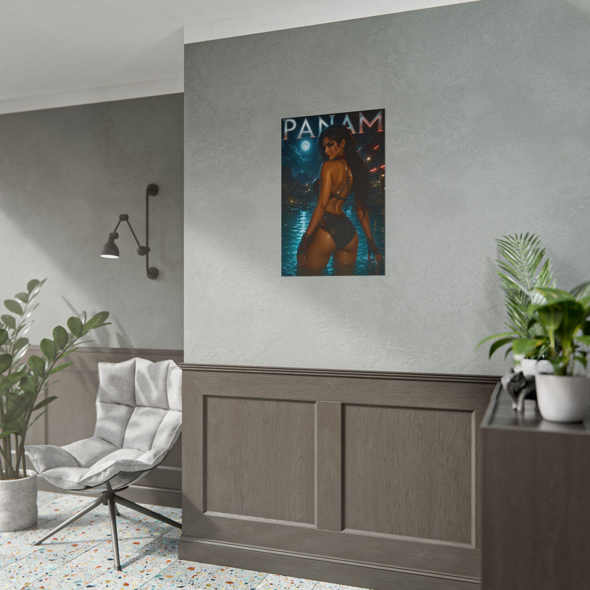 Panam Palmer Character Poster Cyberpunk Gamer Gift Gaming Setup Wall Decor Print