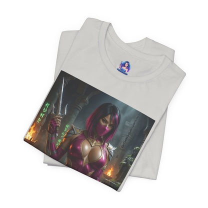 Mileena Mortal Kombat T-Shirt | Kampfspiel-Shirt für Gamer &amp; Anime-Fans