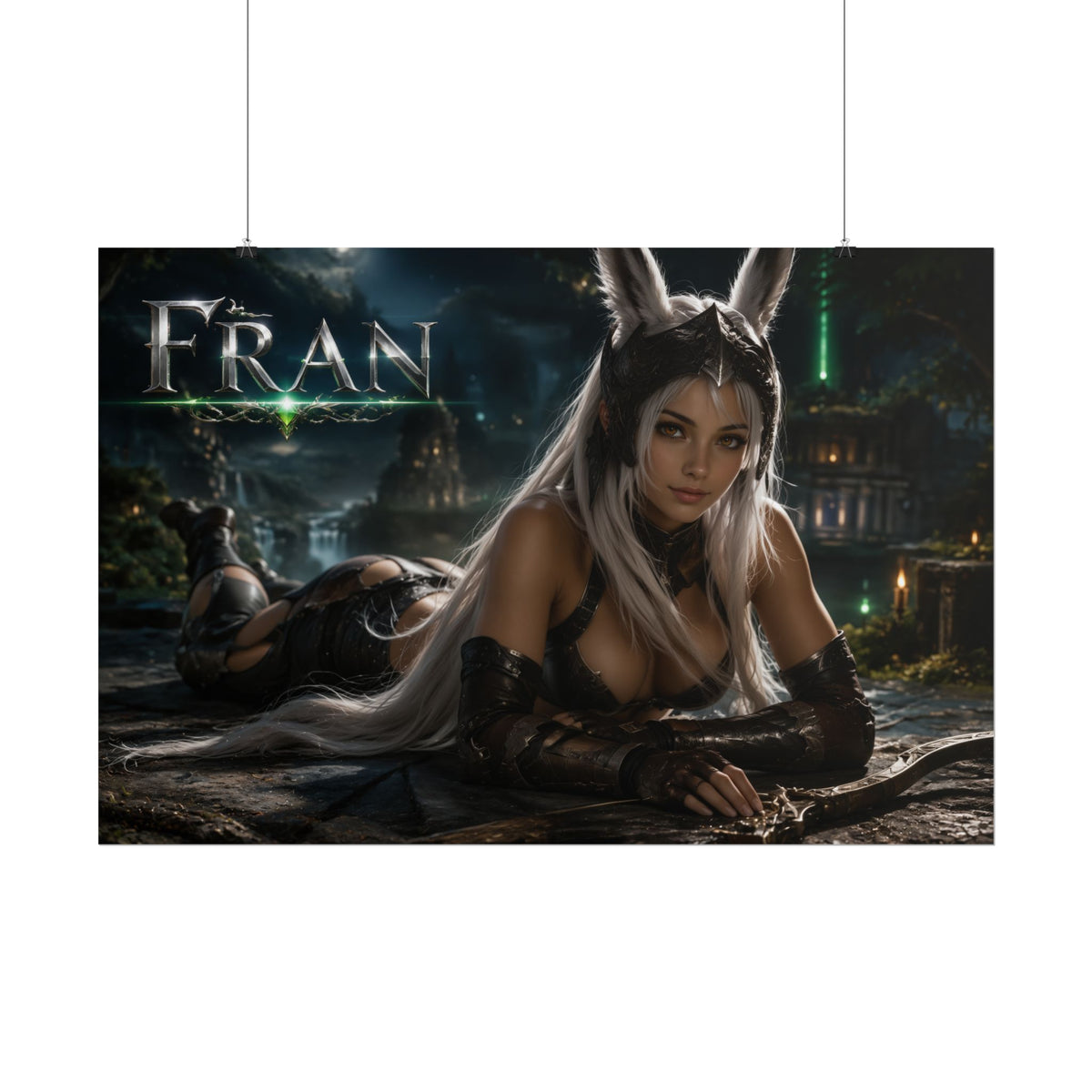 Fran Fantasy Poster Character Wall Art Bedroom Decor Collectible Print