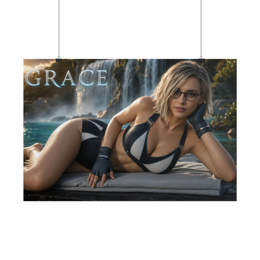 Grace Ashcroft Wall Art Poster PC Gaming Decor Bedroom Collector Print