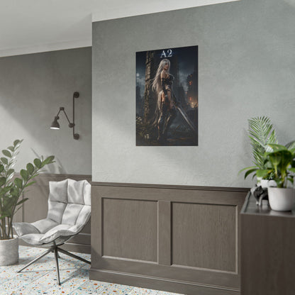 NieR Automata A2 Android Poster Video Game Wall Art Print