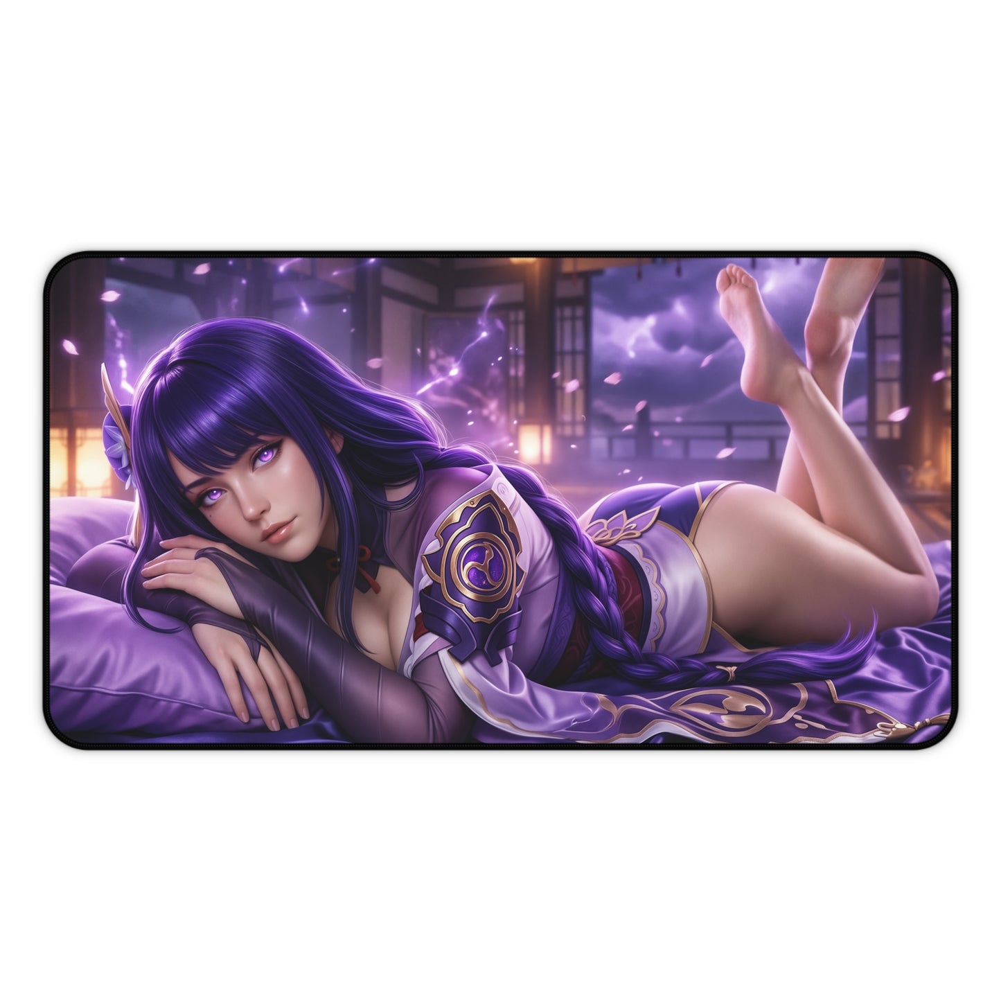 Genshin Impact Mouse Pad, Raiden Shogun Desk Mat, Gamer Gift