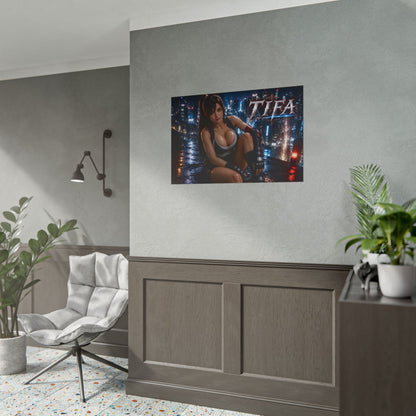 Tifa Lockhart Wall Art Poster PC Gaming Decor Bedroom Collector Print