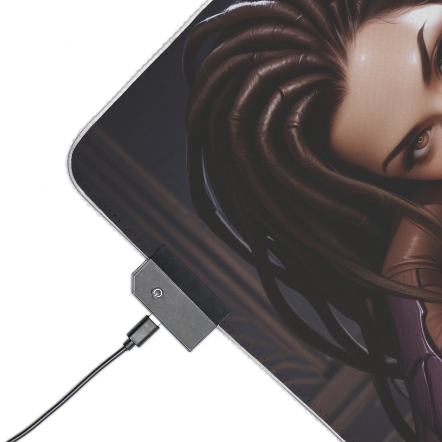 Килимок для столу Сари Керріган – світлодіодний RGB-підсвітлювальний килимок, ігровий комплект із зображенням дівчини з аніме Вайфу