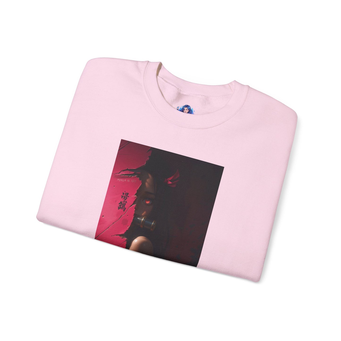 Nezuko Kamado Sweatshirt, Demon Slayer Crewneck, Cozy Anime Streetwear for Fans