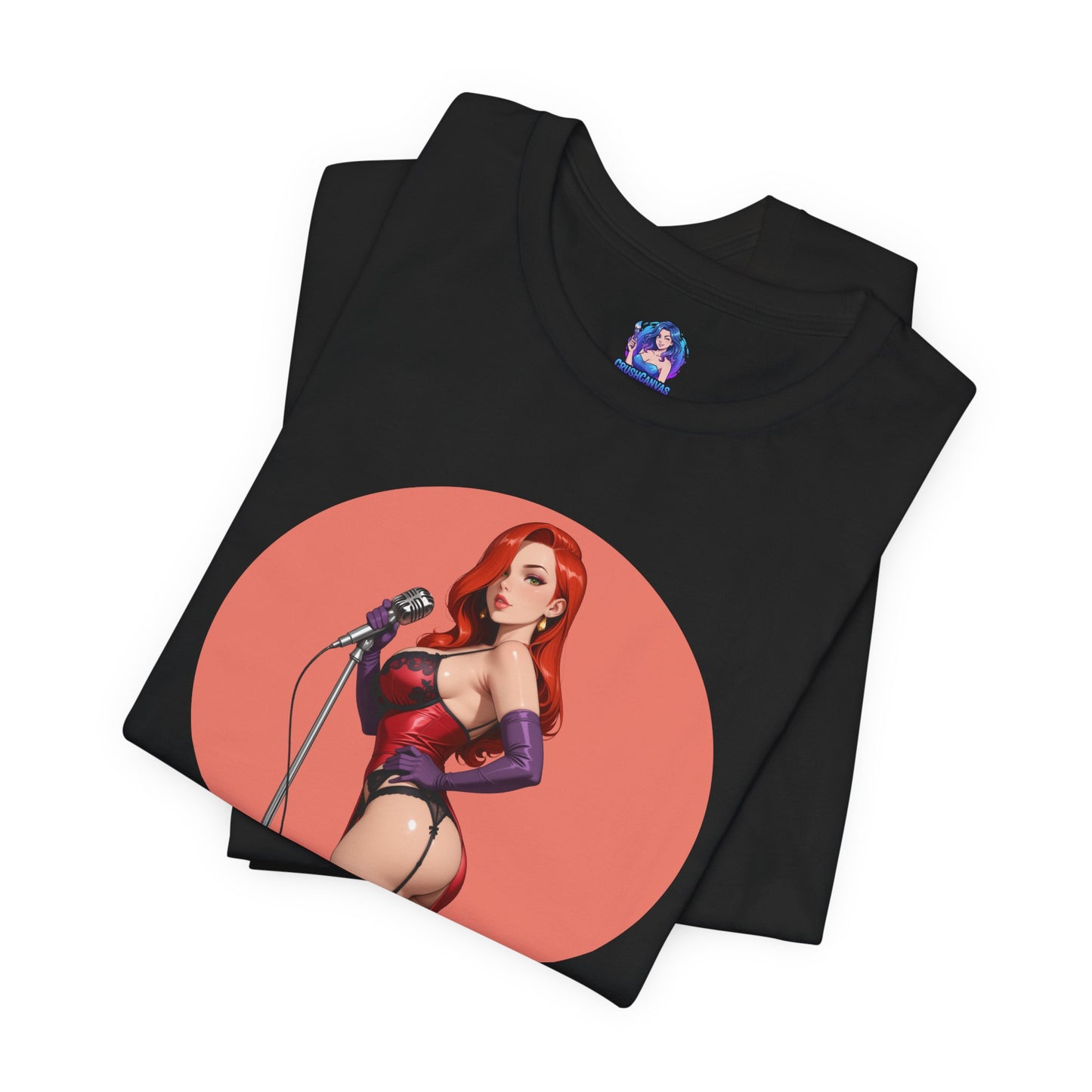 Jessica Rabbit T-Shirt | Kultiges Cartoon-Diva-Shirt für Fans &amp; Sammler | Glamouröses Waifu-Shirt