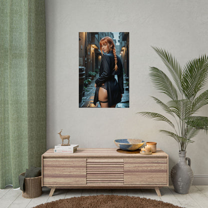 Makima Wall Art – Anime Character Poster, Great Gift for Anime Fans