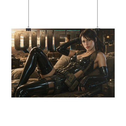Quiet Metal Gear Wall Art Poster Gaming Decor Collectible Gamer Gift