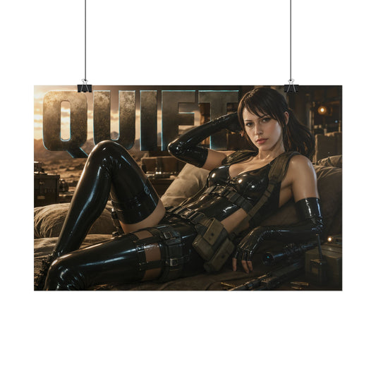 Quiet Metal Gear Wall Art Poster Gaming Decor Collectible Gamer Gift