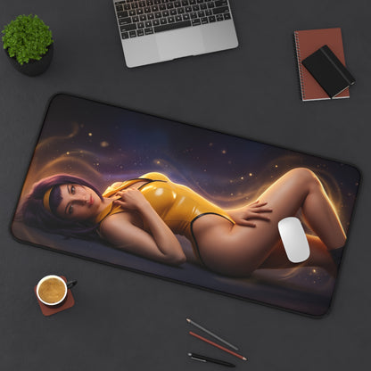Cowboy Bebop Mouse Pad, Faye Desk Mat, Anime Mouse Pad