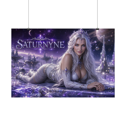Saturnyne Character Poster Comic Style Wall Decor Bedroom Collector Gift
