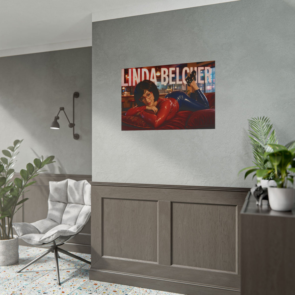 Room Decor Linda Belcher Bobs Burgers Poster Cartoon Wall Art Collectible Print