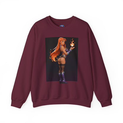 Толстовка Starfire, чохол з круглим вирізом Teen Titans, яскравий одяг супергероїв для колекціонерів